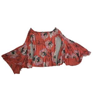 We the Free | Floral Off the Shoulder Top | Size: M | EUC